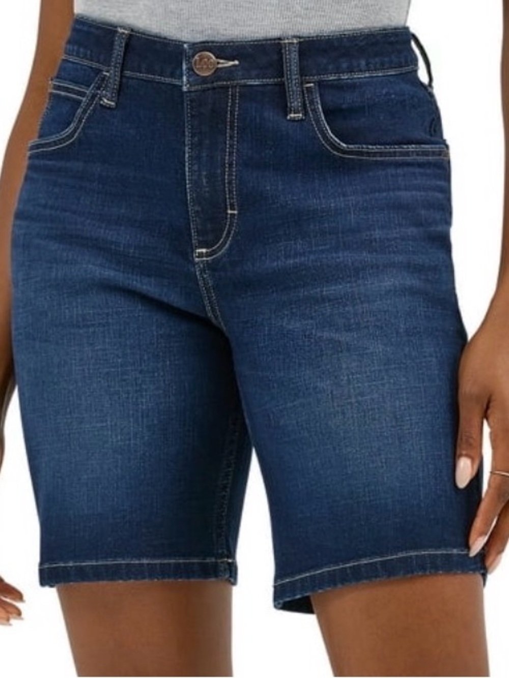 Lee Woman’s Mid-rise Cuffed Bermuda Shorts